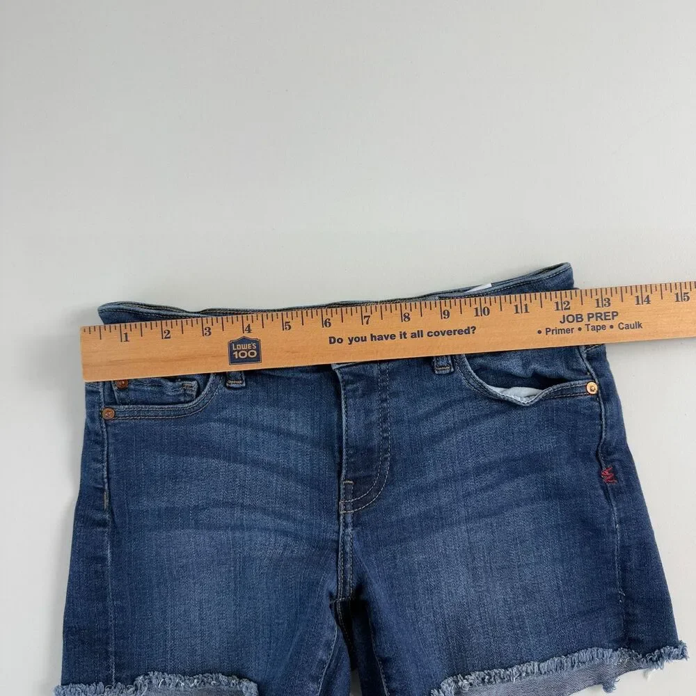 WARP + WEFT Denim KOA KONA Shorty Shorts Girls Adjustable Waist Size 12